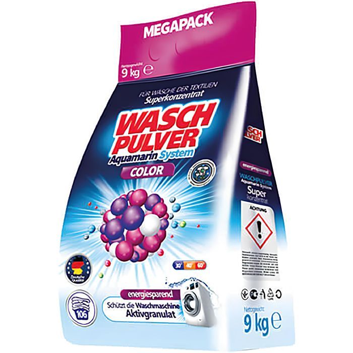 Стиральный порошок Wasch Pulver Color 9 кг (4260418932201)