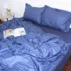 Постельное белье MirSon SatinStripe 30-0020SmokyBlue 220х240 King Size (2200005255360) изображение 2