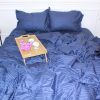 Постельное белье MirSon SatinStripe 30-0020SmokyBlue 220х240 King Size (2200005255360) изображение 3