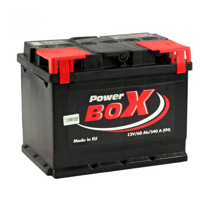 Аккумулятор автомобильный PowerBox 60 Аh/12V А1 Euro (SLF060-00) изображение 2