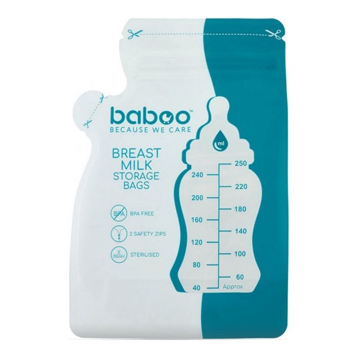 Пакет для зберігання грудного молока Baboo 25 шт х 250 мл (2-005) зображення 2
