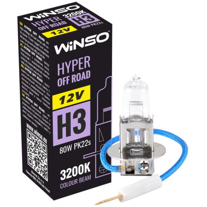 Автолампа WINSO H3 HYPER OFF ROAD 80W (712310) изображение 2