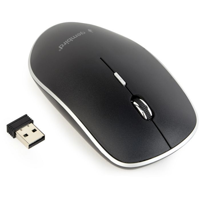 Мышка Gembird MUSW-4BS-01 Wireless Black (MUSW-4BS-01) изображение 2