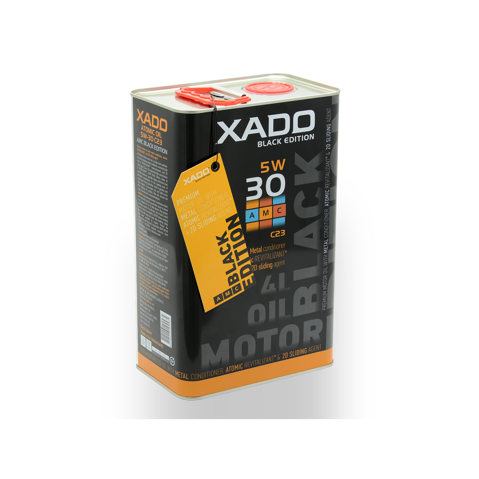 Моторное масло Xado 5W-30 C23 АМС black edition 4 л (ХА 25273)
