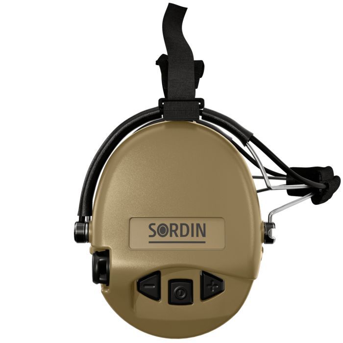 Наушники для стрельбы Sordin Supreme Mil AUX Neckband Sand (76308-05-S) изображение 4