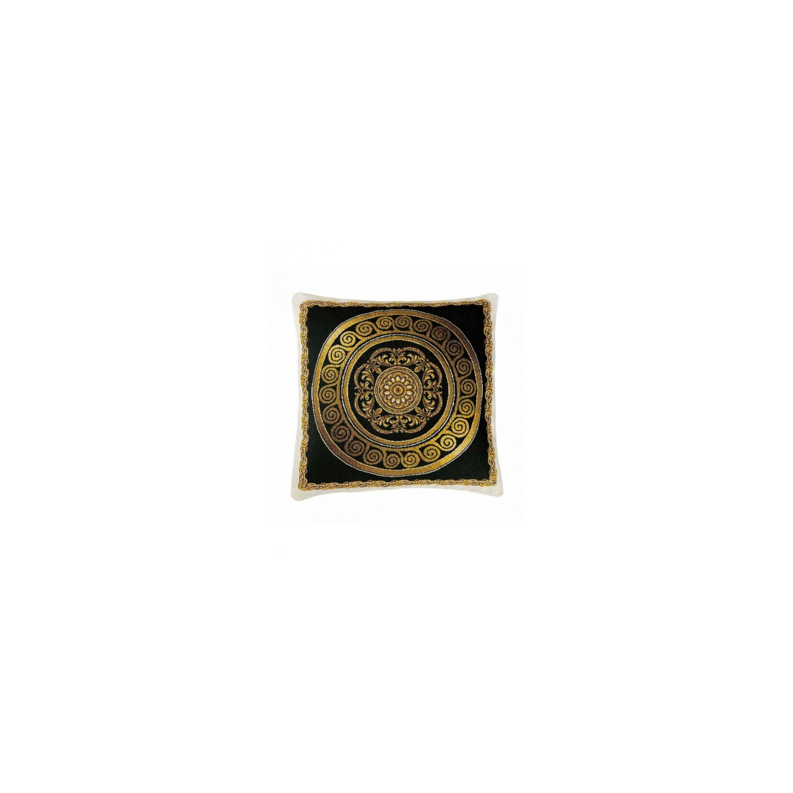 Наволочка Прованс декоративная гобеленовая Baroque-2 45х45 большой круг (4823093437661)