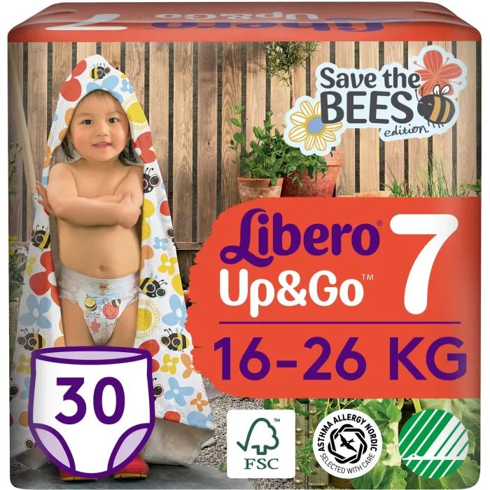 Подгузники Libero Up&Go Размер 7 (16-26 кг) 30 шт (7322541743240)