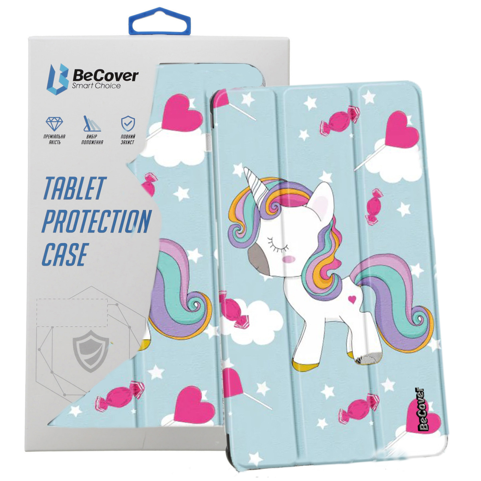 Чохол до планшета BeCover Smart Case Samsung Galaxy Tab A7 Lite SM-T220 / SM-T225 Unicorn (708324)