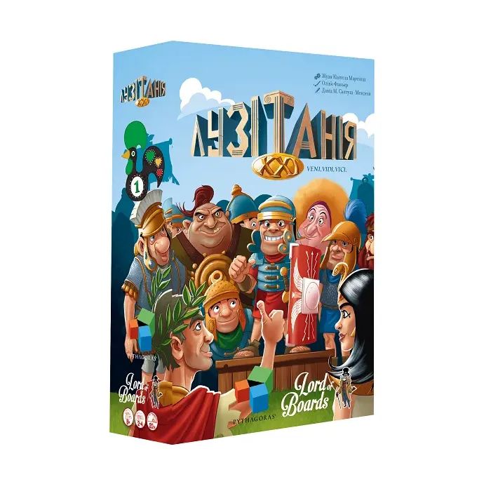 Настольная игра Lords of Boards Лузитания XXI (Lusitania XXI) (LOB2212UA)