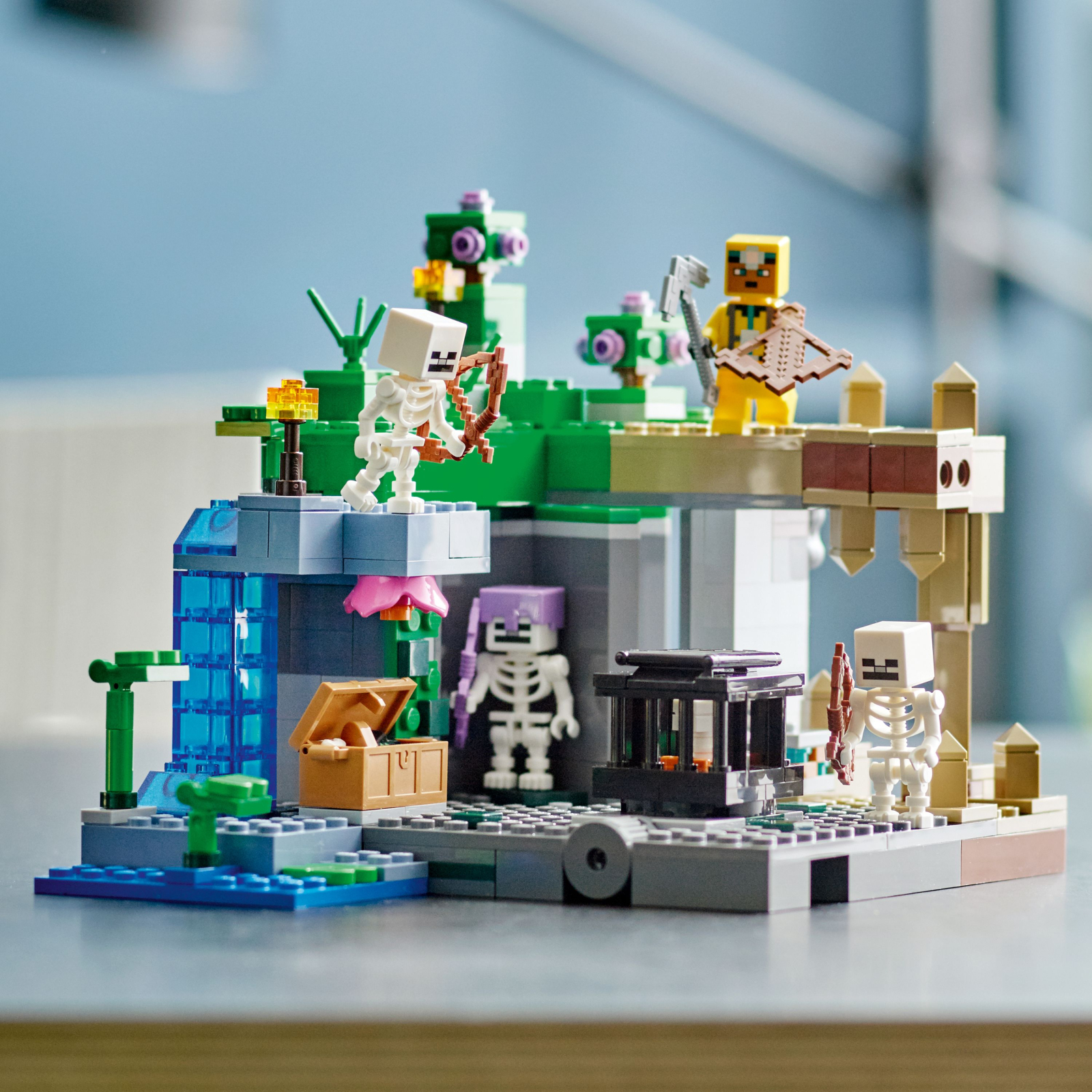 Конструктор LEGO Minecraft Підземелля скелетів 364 деталі (21189) зображення 5