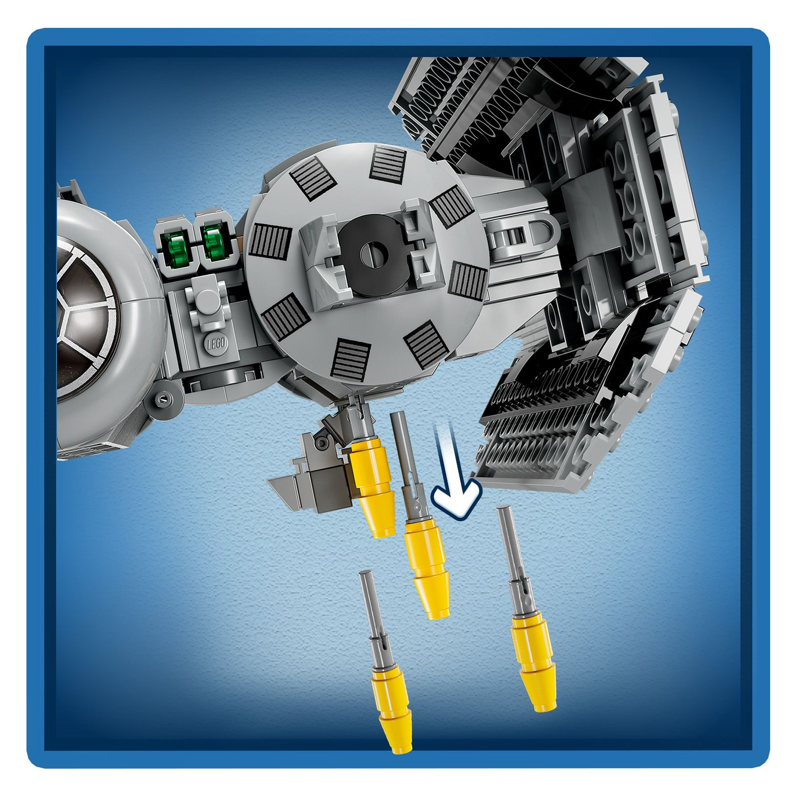Конструктор LEGO Star Wars Бомбардувальник TIE 625 деталей (75347) зображення 8