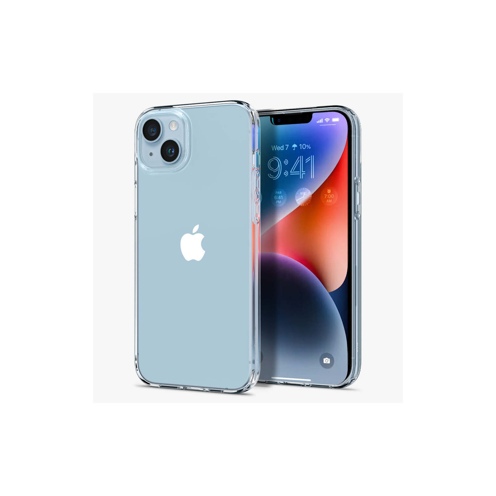 Чехол для мобильного телефона Spigen Apple iPhone 14 Crystal Flex, Space Crystal (ACS04678) изображение 9