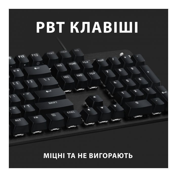 Клавиатура Logitech G413 SE Mechanical Tactile Switch USB UA Black (920-010437) изображение 3