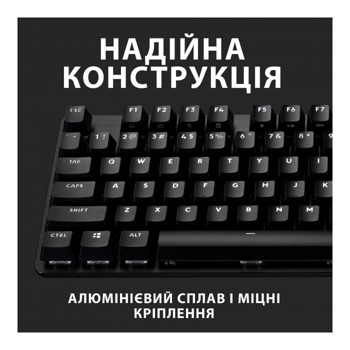 Клавиатура Logitech G413 SE Mechanical Tactile Switch USB UA Black (920-010437) изображение 4