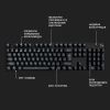 Клавиатура Logitech G413 SE Mechanical Tactile Switch USB UA Black (920-010437) изображение 6