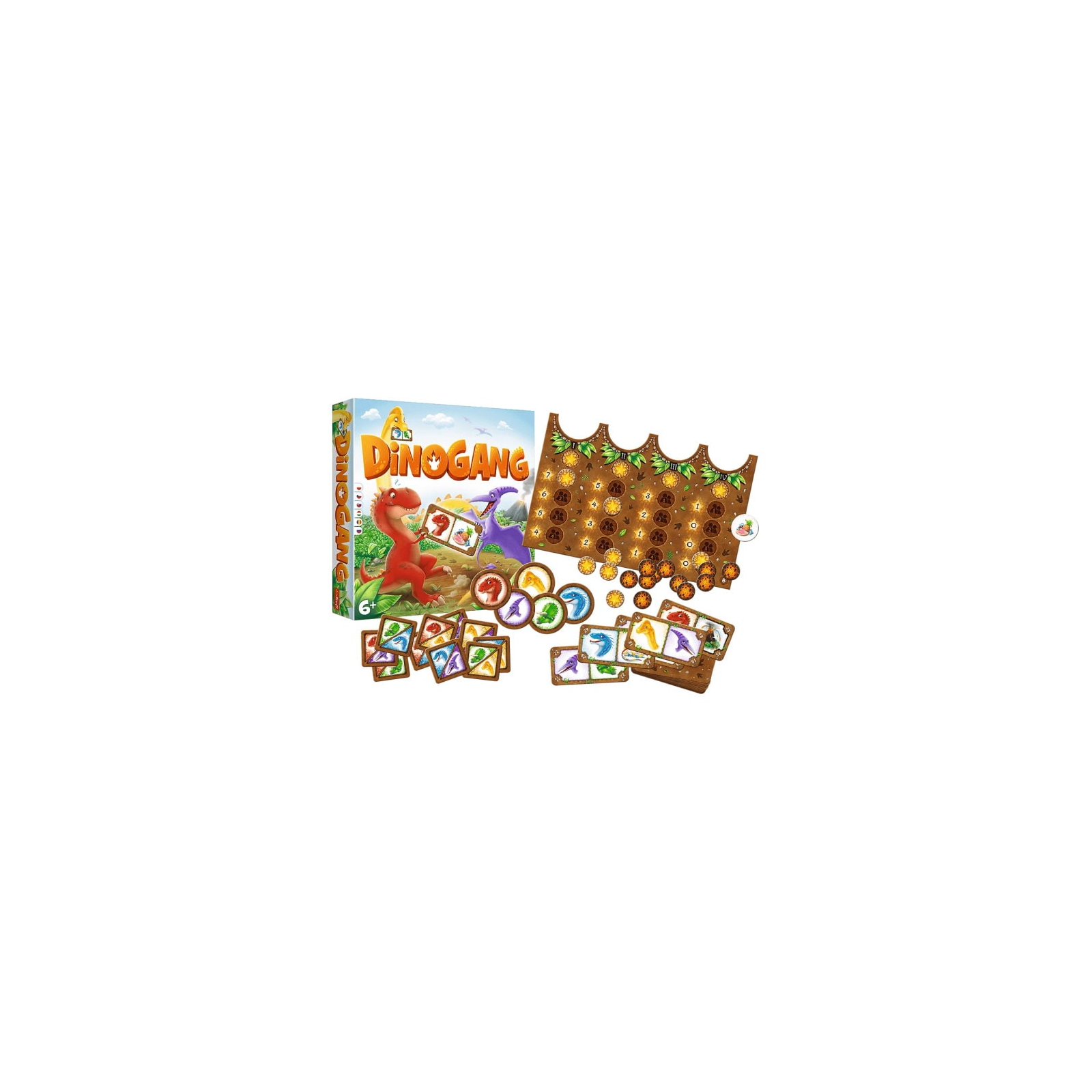 Настольная игра Trefl ДиноБанда (Dinogang) (02080) изображение 2