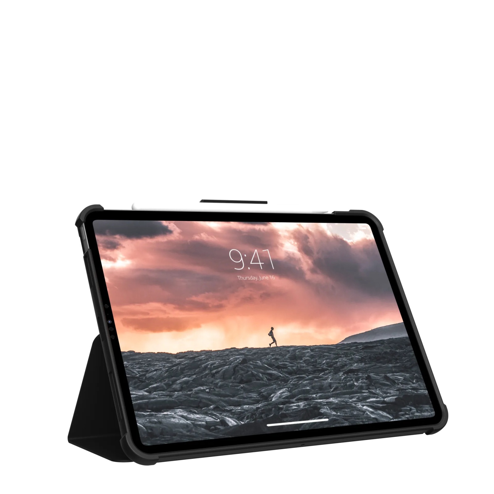 Чохол до планшета UAG Apple iPad Air 10.9" (5th Gen 2022) Plyo, Black/Ice (123292114043) зображення 6