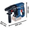 Набор электроинструментов Bosch электрических GBH 180-LI+GSR 180-LI в кейсе+2xGBA 18V 4.0Ah+GAL 18V-40 (0.615.990.M31) изображение 10