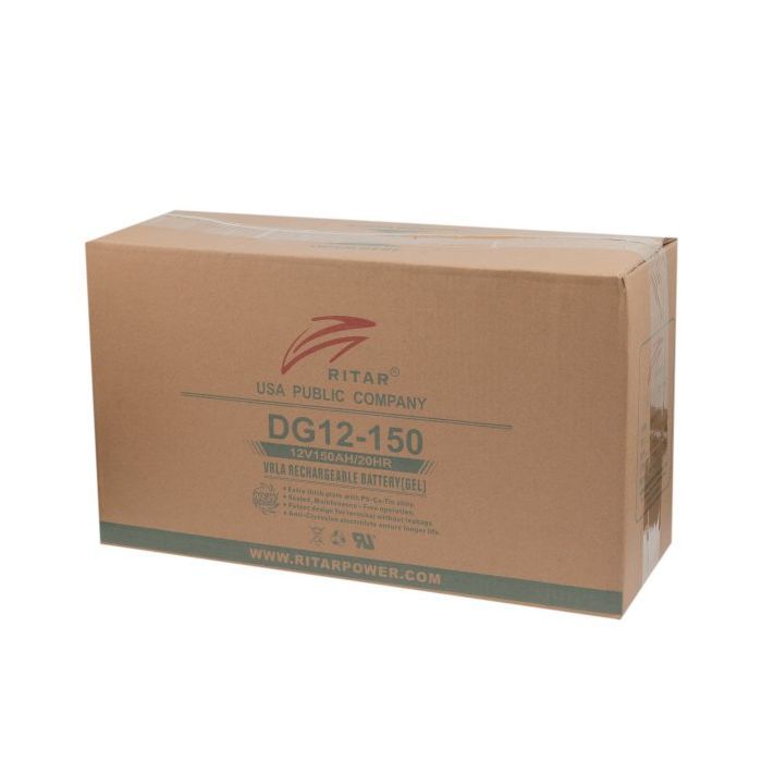 Батарея к ИБП Ritar GEL DG12-150, 12V-150Ah (DG12-150) изображение 2