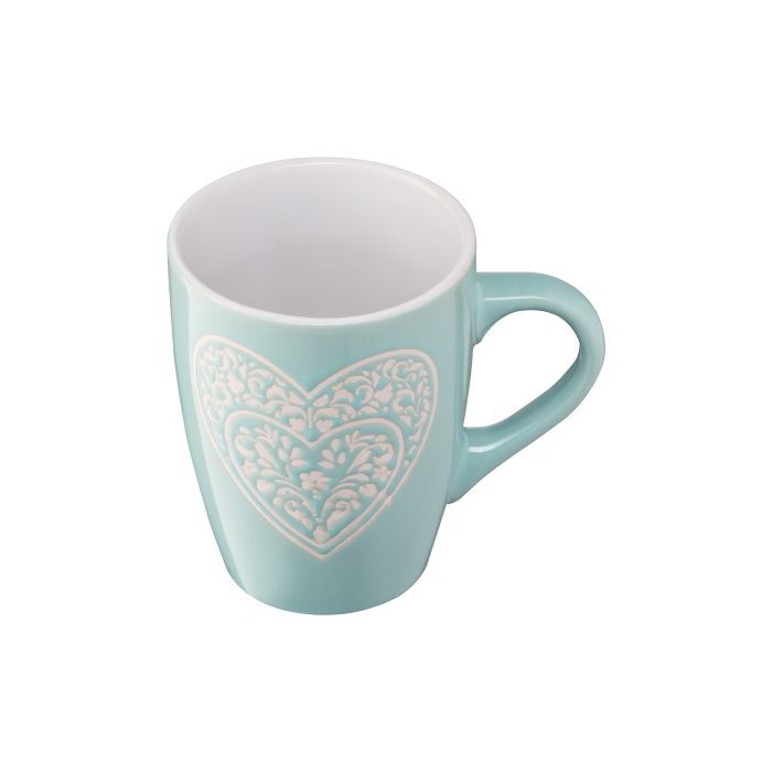 Чашка Ardesto Heart 330 мл Deep Grey (AR3467DGR) зображення 2