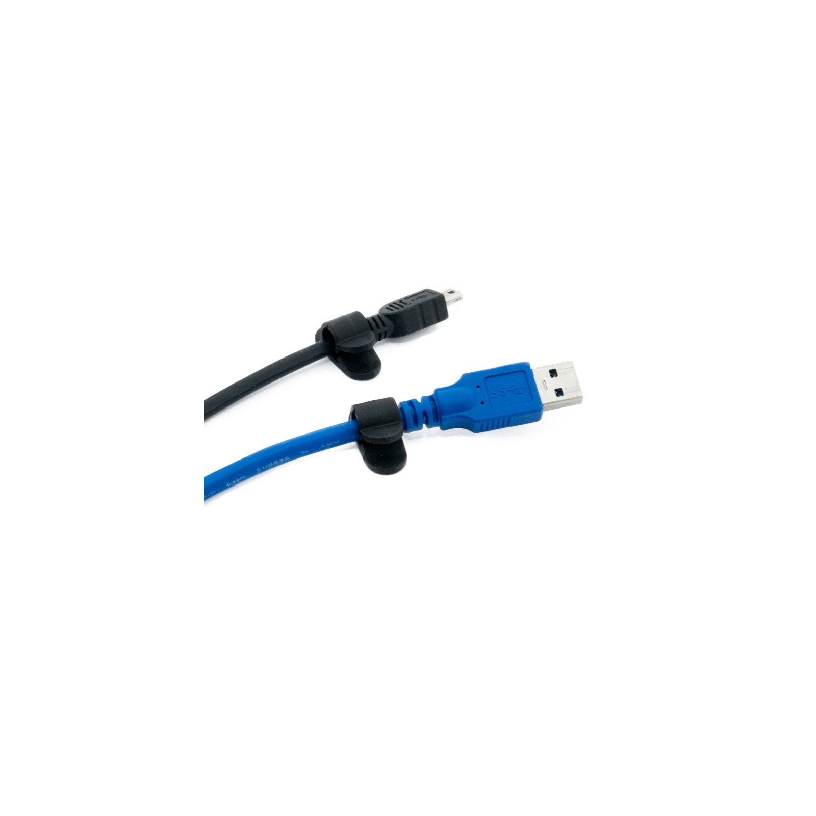 Держатель для кабеля Extradigital CC-926 Cable Clips, Black (KBC1711) изображение 7