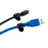 Держатель для кабеля Extradigital CC-926 Cable Clips, Black (KBC1711) изображение 7
