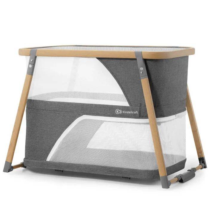 Кроватка Kinderkraft манеж 4 в 1 Sofi Plus Grey (5902533920051)