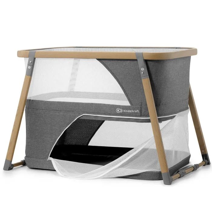 Кроватка Kinderkraft манеж 4 в 1 Sofi Plus Grey (5902533920051) изображение 2