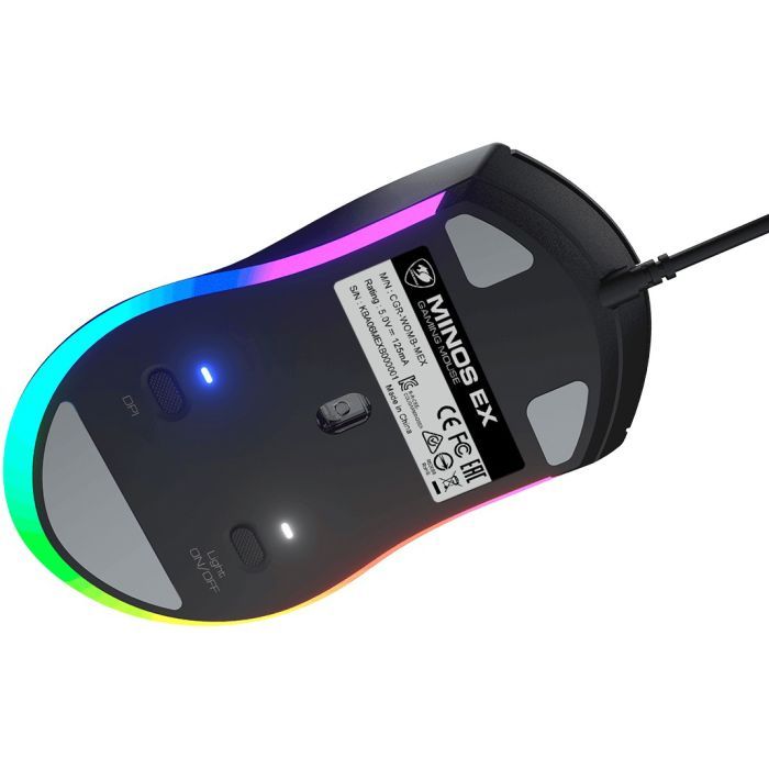 Мышка Cougar Minos EX USB Black (Minos EX Black) изображение 5