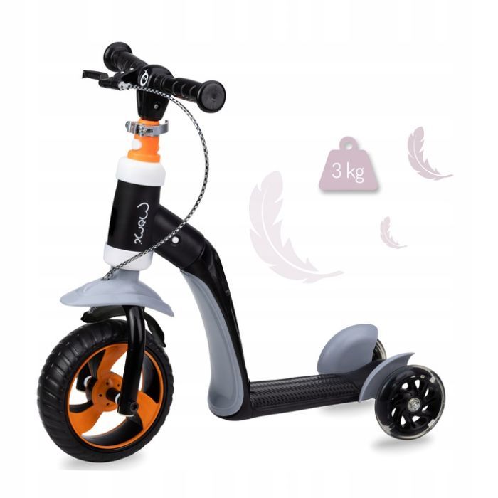 Самокат MoMi Elios 2 в 1 беговел orange (ROBI00033) изображение 6