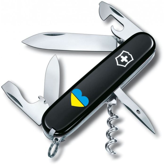 Нож Victorinox Spartan Ukraine Black "Ukraine" (1.3603.3_T0140u)