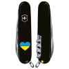 Ніж Victorinox Spartan Ukraine Black "Серце Жовто-Блакитне" (1.3603.3_T1090u) зображення 2