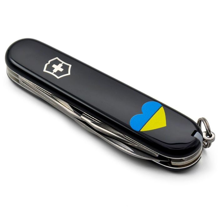 Нож Victorinox Spartan Ukraine Black "Ukraine" (1.3603.3_T0140u) изображение 5