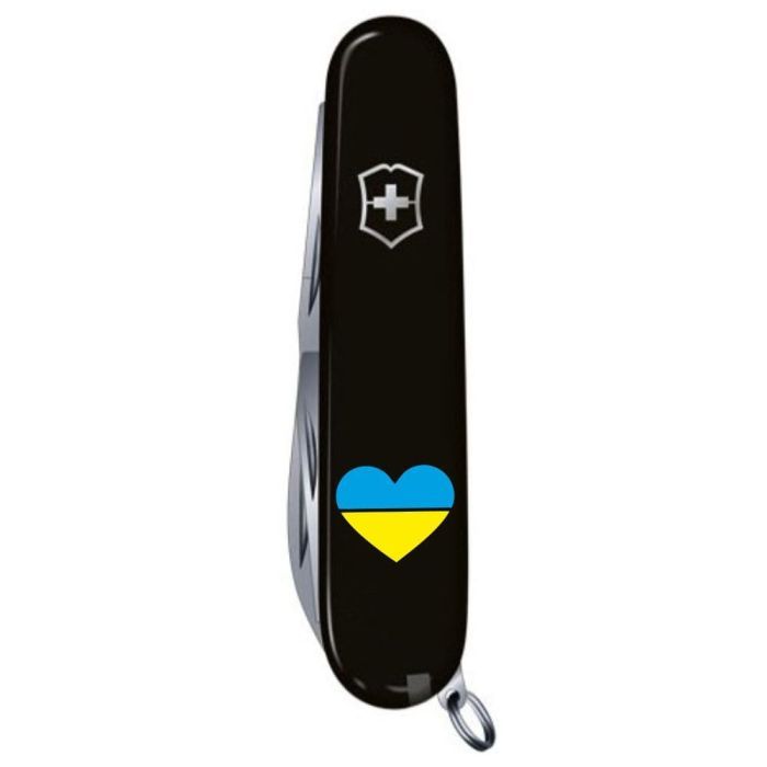Нож Victorinox Spartan Ukraine Black "Ukraine" (1.3603.3_T0140u) изображение 6