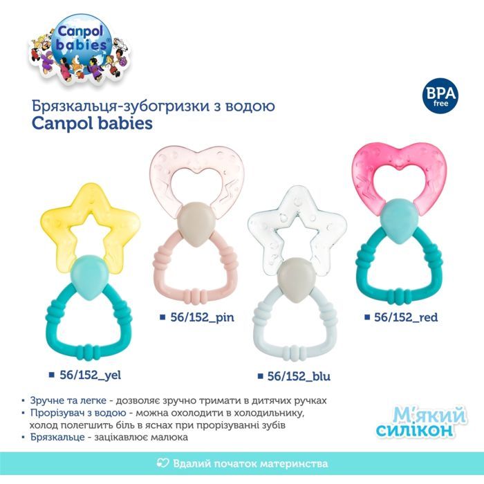 Прорезыватель Canpol Babies Волшебная палочка Розовое (56/152_pin) изображение 4
