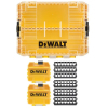 Ящик для инструментов DeWALT для бит системы TSTAK Tough Case М с футляром-2 шт, кассетами для бит 6 шт. (DT70803) изображение 3