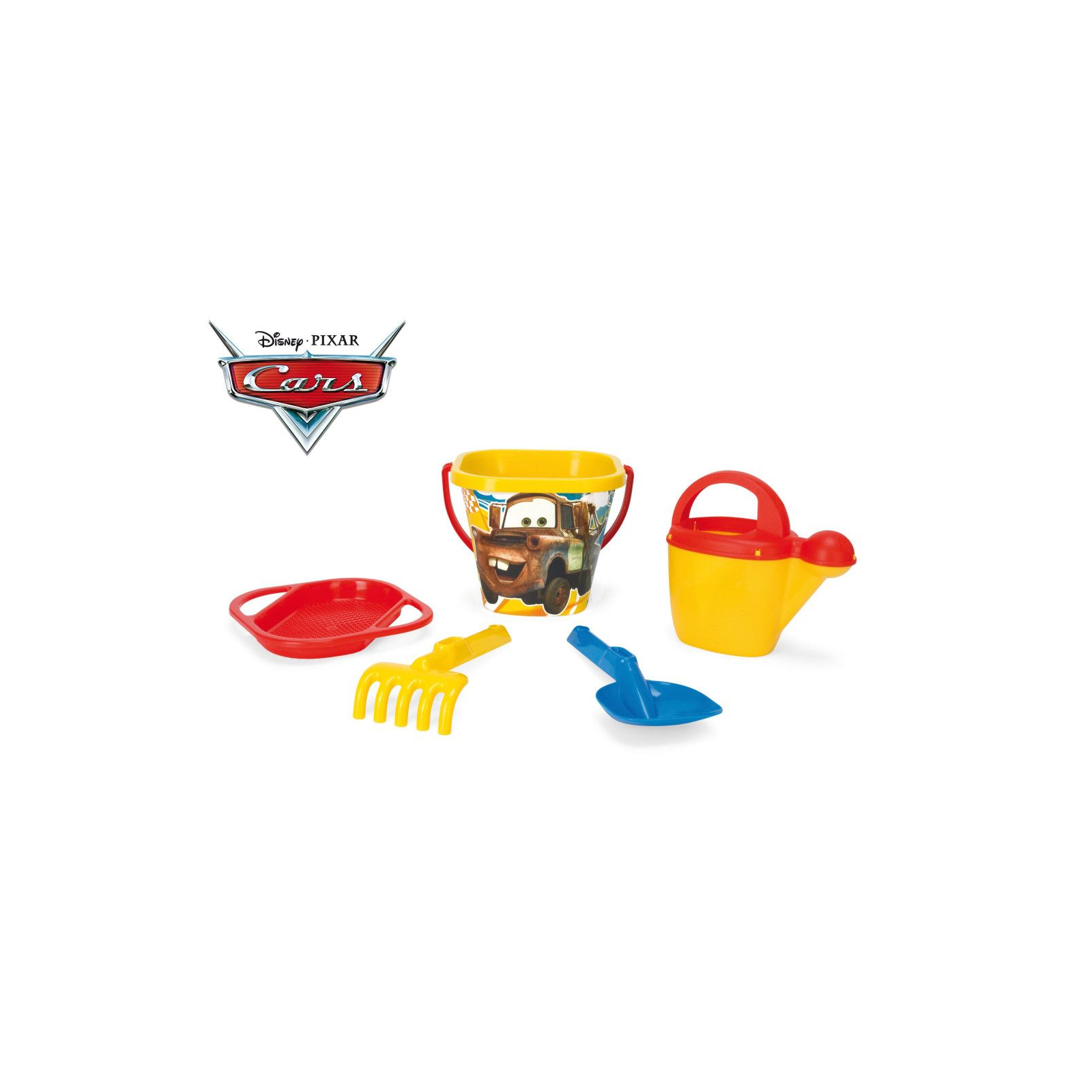 Іграшка для піску Wader Тачки Disney 5 елементів (77641) зображення 2