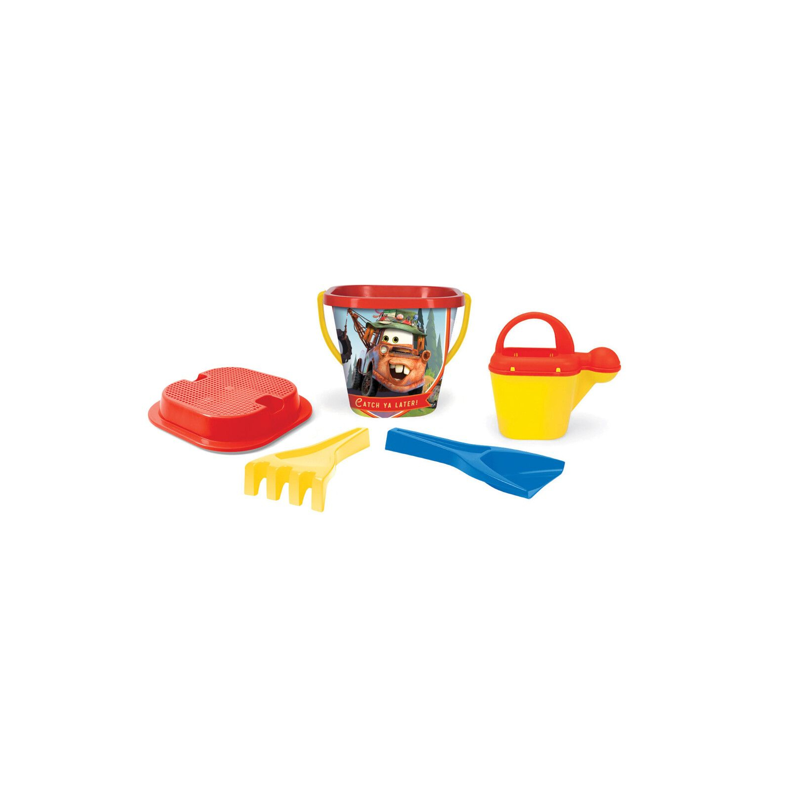 Іграшка для піску Wader Тачки Disney 5 елементів (77641)