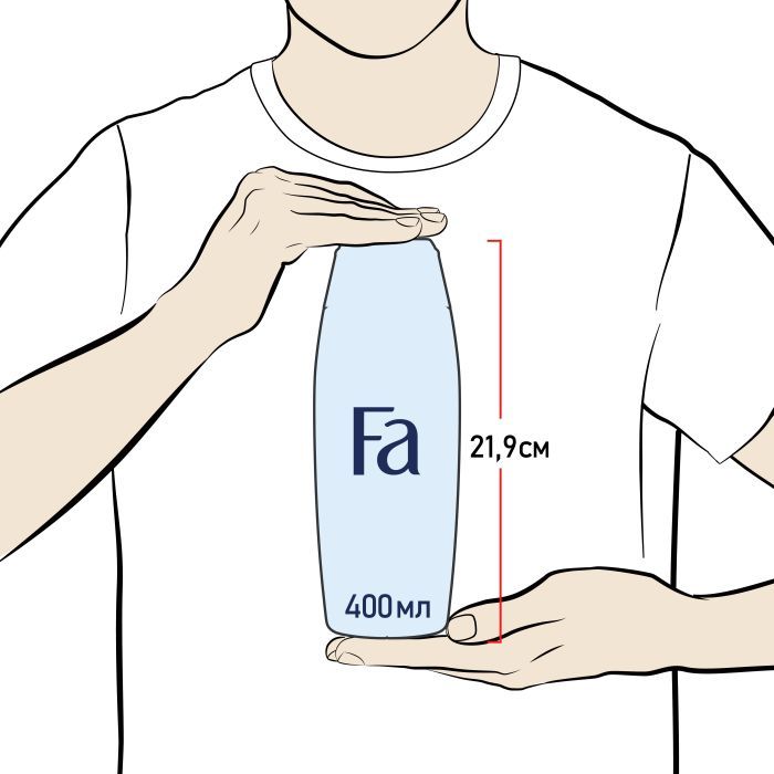 Гель для душа Fa Men 2 in 1 Красный кедр 400 мл (9000101641073) изображение 3