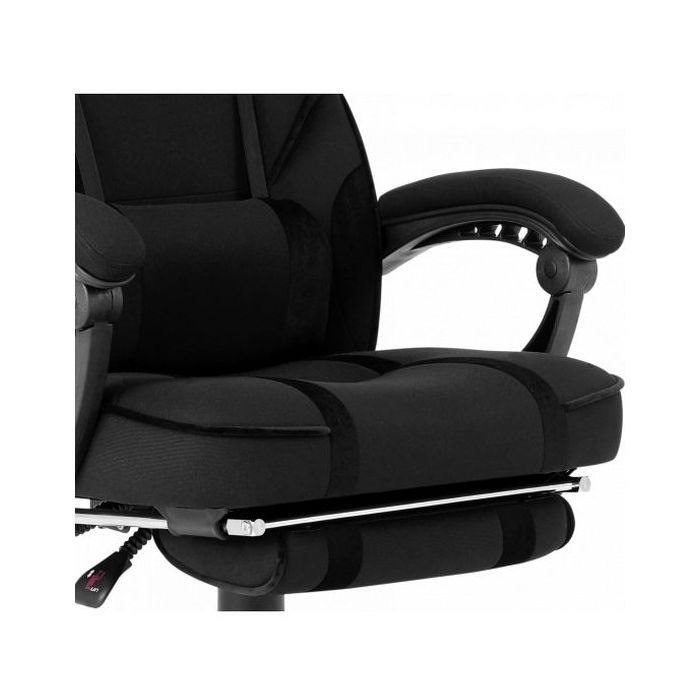 Крісло ігрове GT Racer X-2749-1 Black (X-2749-1 Fabric Black Suede) зображення 10