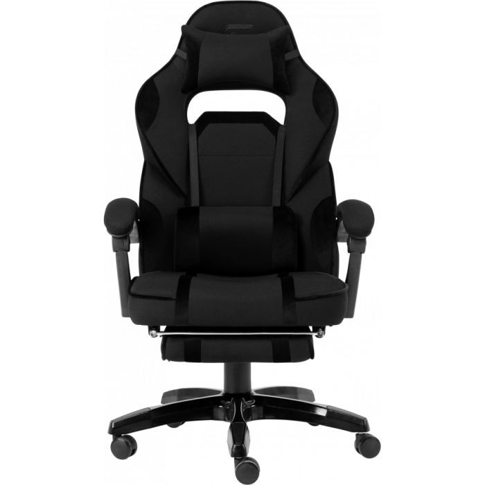 Крісло ігрове GT Racer X-2749-1 Black (X-2749-1 Fabric Black Suede) зображення 2