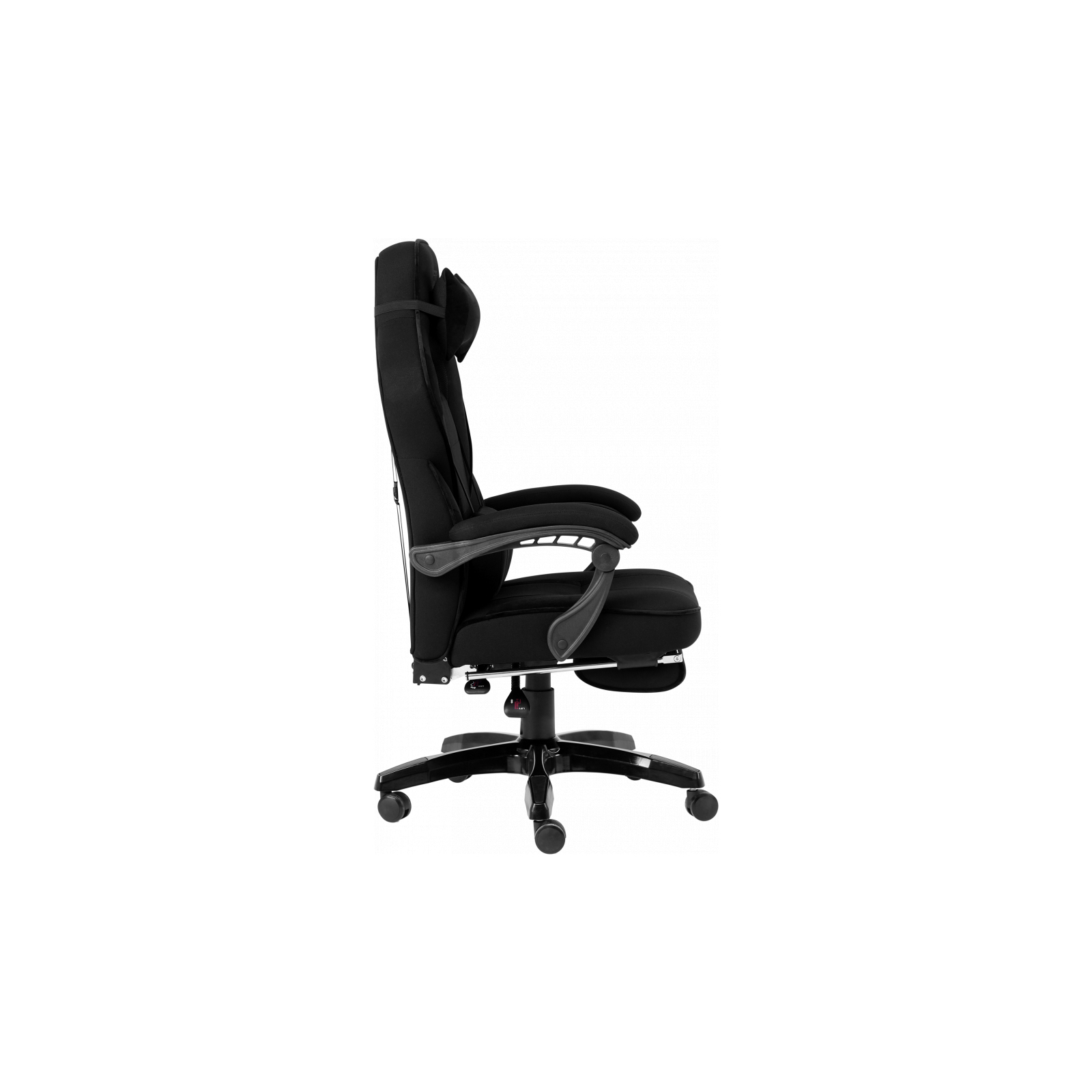Крісло ігрове GT Racer X-2749-1 Black (X-2749-1 Fabric Black Suede) зображення 4