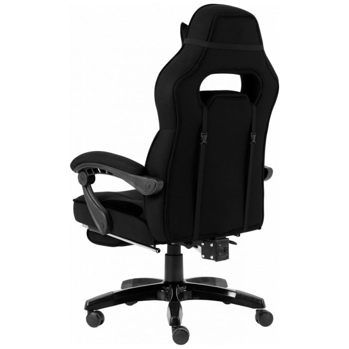 Крісло ігрове GT Racer X-2749-1 Black (X-2749-1 Fabric Black Suede) зображення 7