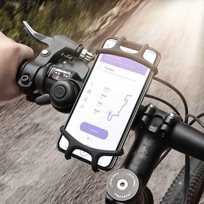Держатель для смартфонов Velotrade BC-B711 4"-5,5" Blue (HFS-000) изображение 5