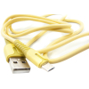 Дата кабель USB 2.0 AM to Micro 5P 1.0m yellow Dengos (PLS-M-IND-SOFT-YELLOW) изображение 2