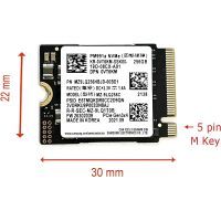 Накопитель SSD M.2 2230 256GB Samsung (MZ9LQ256HBJD-00BD1) изображение 2
