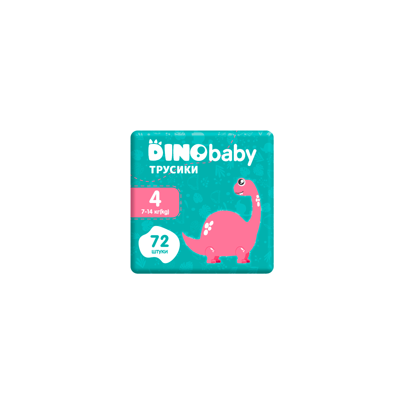 Підгузки Dino Baby Розмір 4 (7-14 кг) 36 шт (4823098413950)