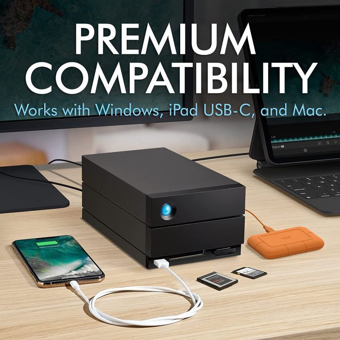 Внешний жесткий диск LaCie 3.5" 48TB (STLG48000400) изображение 6