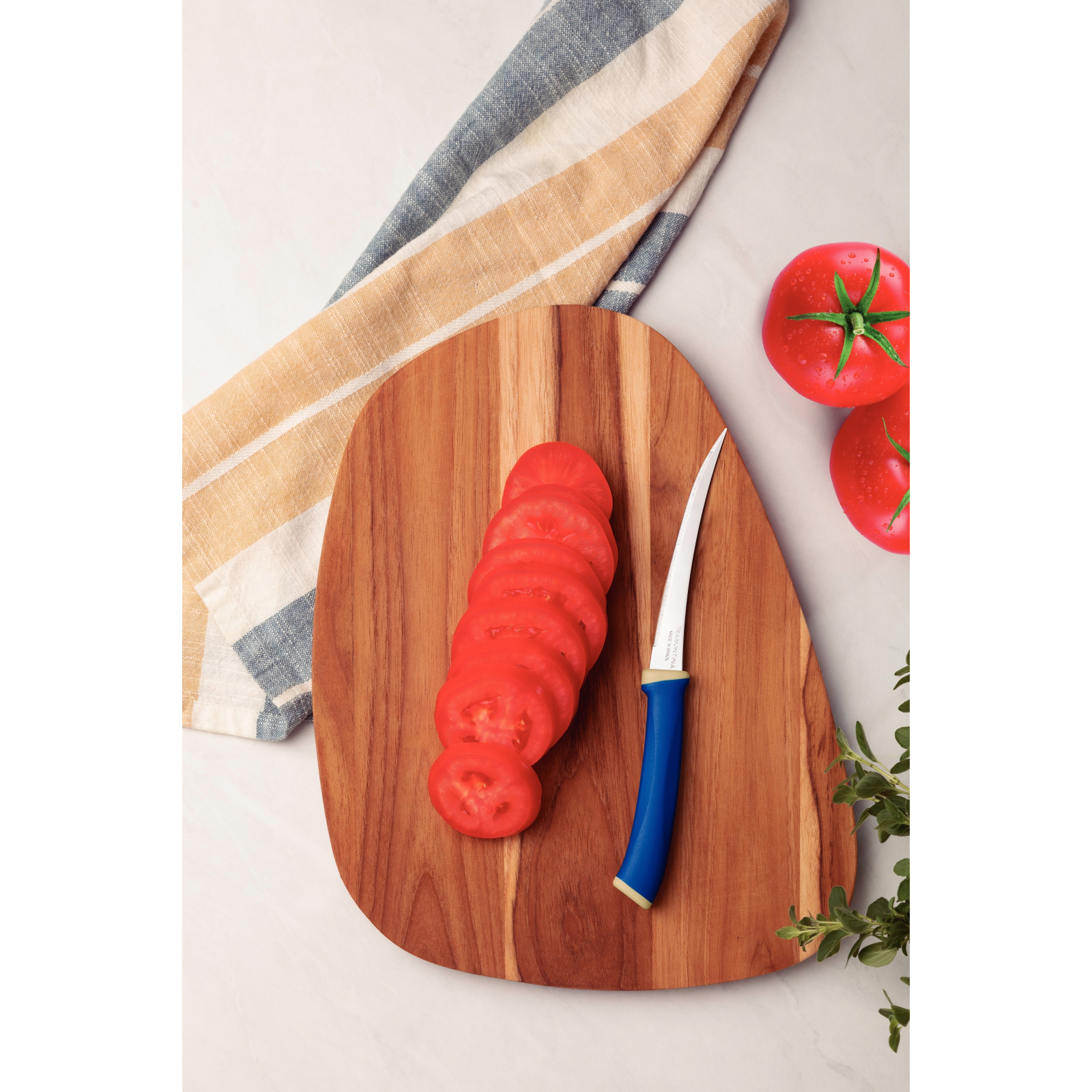 Набор ножей Tramontina Felice Blue Tomato 127 мм 2 шт (23495/215) изображение 3
