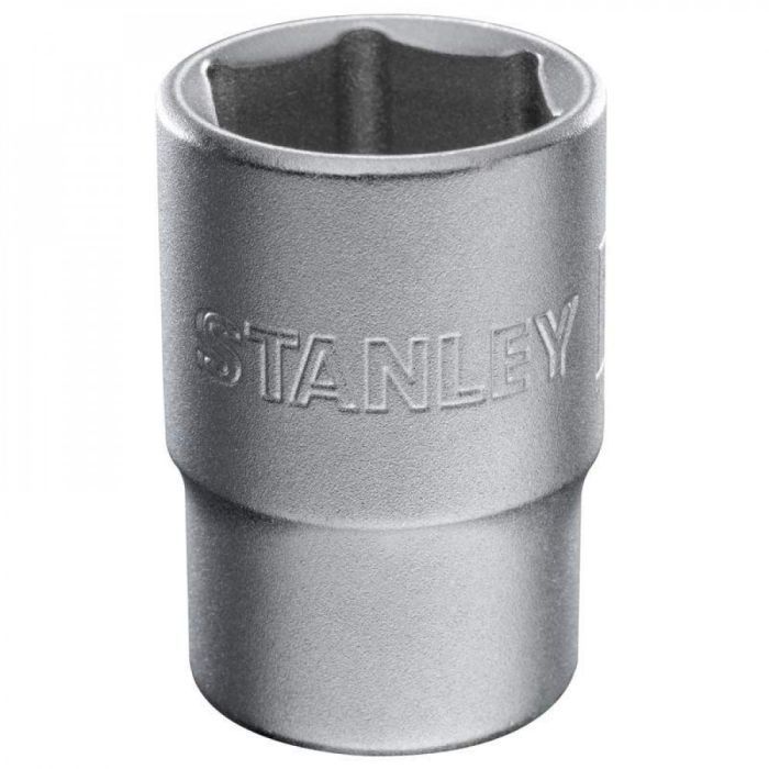 Торцевая головка Stanley 1/2"х 15мм, с шестигранным профилем, стандартная, метрическая. (1-17-093)